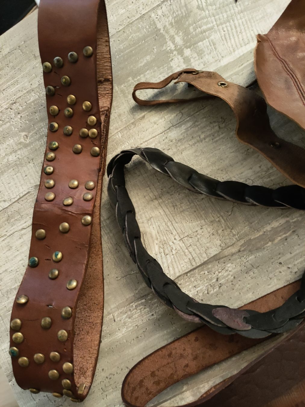 Kit bricolage: Leder-Konvolut Bastelmaterial – Usato da Gipf-Oberfrick venduto da minini 5