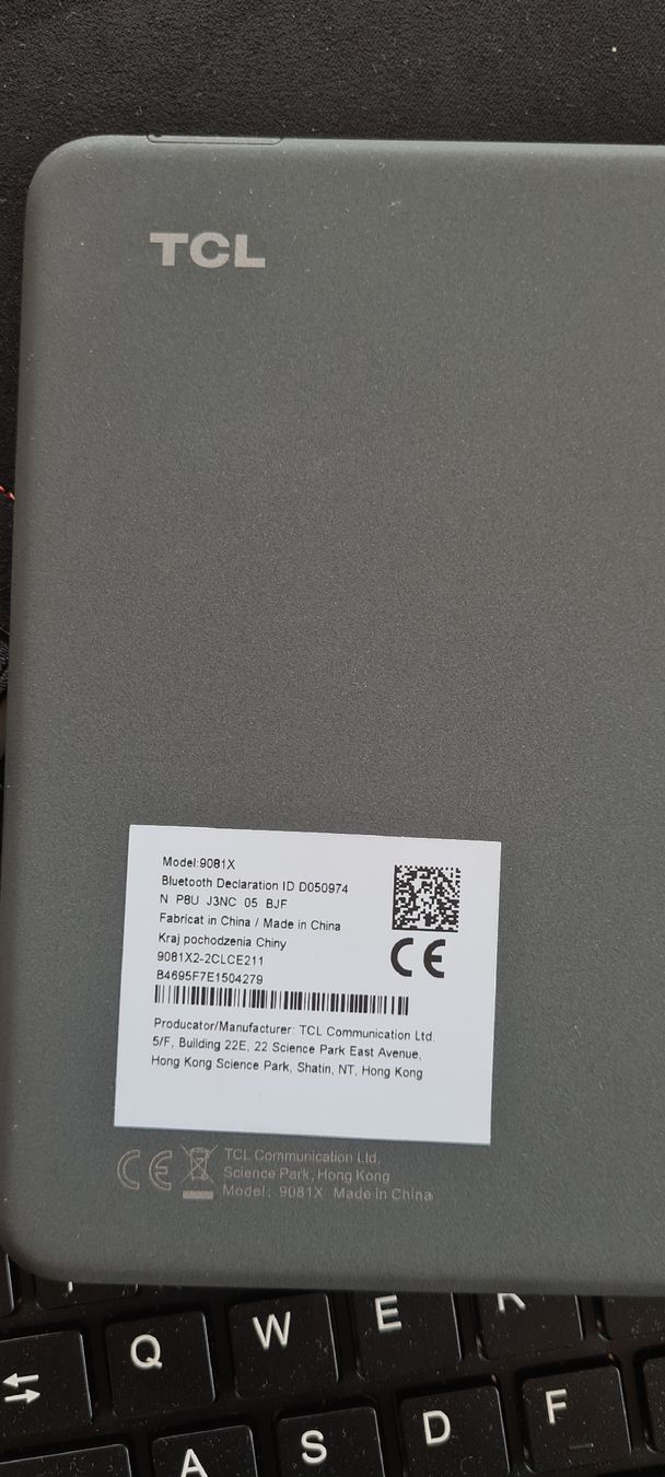 Tablet PC: TCL Tablet, 32 Go, avec clavier Bluetooth - Comme neuf! – Neu (gemäss Beschreibung) aus Lens von 1978lens 1