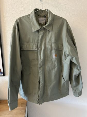 Carhartt Jacket L, never worn, yucca green