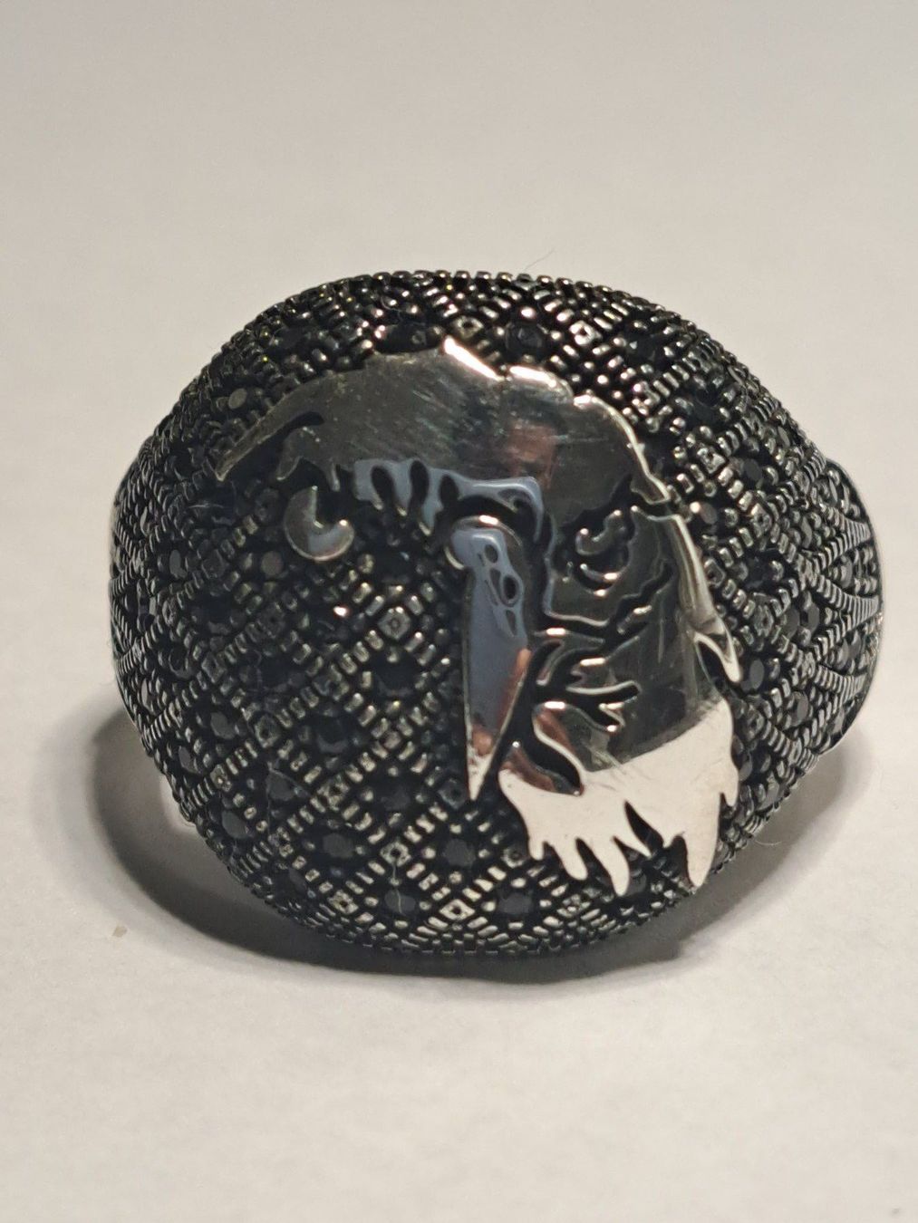 Ringe: 0014 - Bague en argent, Aigle, taille 63 – Neu und originalverpackt aus Neuchâtel von NIDAVELIR
