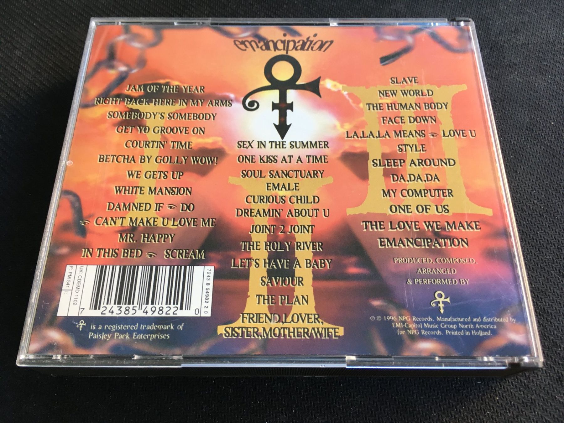 CD: Prince - Emancipation -CD- 3cd – Usato da St.Gallen venduto da MedienJoe 3