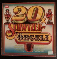 20 x Schwyzerörgeli, Schallplatte Peter Zinsli Ländler