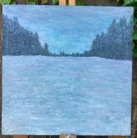 Daniel Redard 2013 montagne Jura Forêt Peinture Gemälde