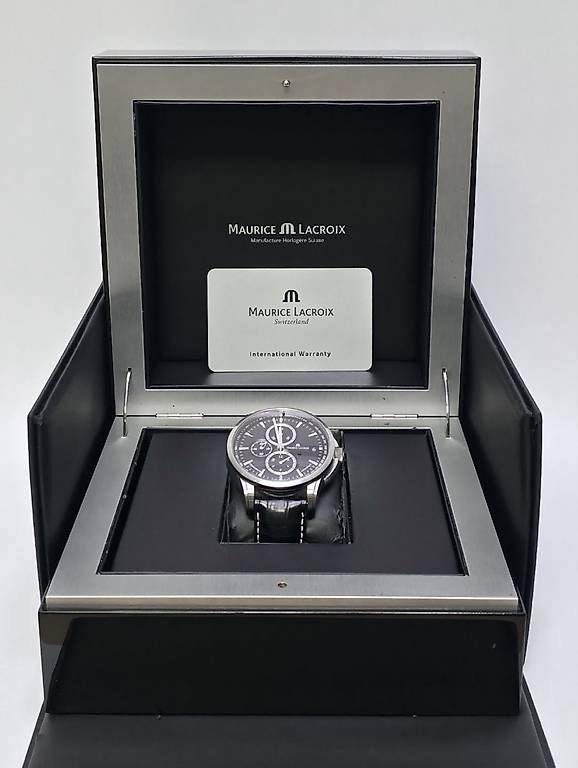 Orologi: Maurice Lacroix Pontos Chronograph Valgranges  Fullset – Usato da Männedorf venduto da GSgolfer 1