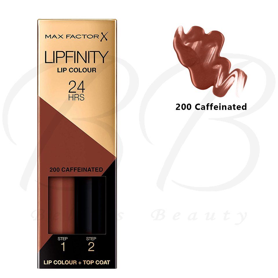 Make-up: MAX FACTOR Lipfinity  Lip Colour + Top Coat # 200 CAFINATED – Neu (gemäss Beschreibung) aus Vezia von Aquarius_Age 3