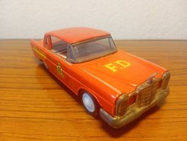 Rotes Mercedes Feuerwehrauto Oldtimer, tolles Sammlerstück!