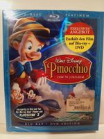 Disney - PINOCCHIO - Bluray + DVD  FABRIKNEU