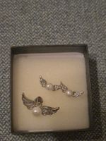 Angel Wing Pearl Earrings. Chic Jewellery