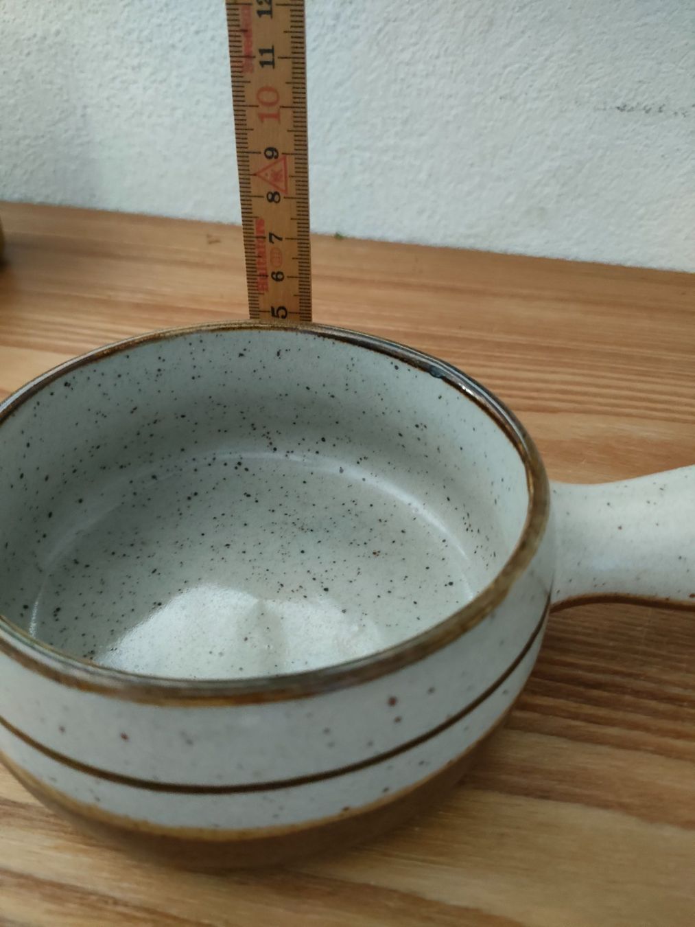 Schalen: Keramik Schälchen, Pfännchen mit Henkel – Gebraucht aus Wiesendangen von s_er 2
