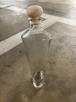 Schnaps-/Likör-/Spirituosenflasche(n) mit "Holzzapfen"