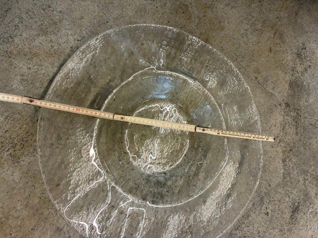 Glasi Hergiswil Gläser: Hergiswilerglas Schale 58 cm – Gebraucht aus Volketswil von Schnieke