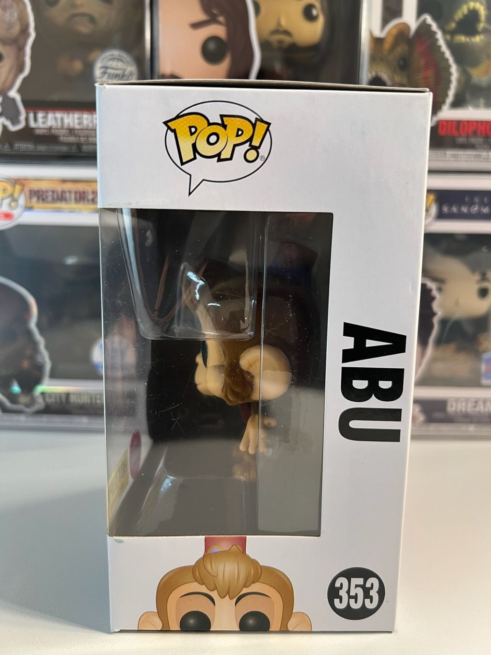 Funko Statuette: Funko POP! Disney Aladdin Abu Edition Limitée Floquée – Nuovo e nell'imballaggio originale da Le Mouret venduto da perfectbijou 3
