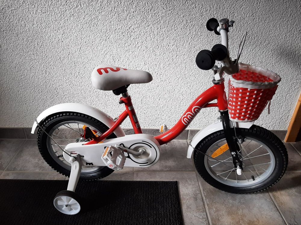  Foto zu Fahrrad 14 Zoll / Velo mit Stützräder 