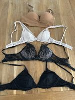 BHs 4er Set schwarz, weiss, braun 75A und 70A 
