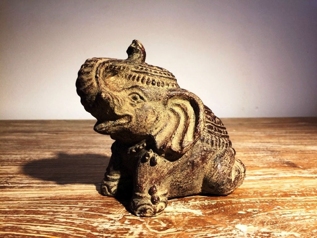 Figuren: Elephant Steinguss 13 x 13 x 7 cm – Neu (gemäss Beschreibung) aus Lenggenwil von Unique_ 1