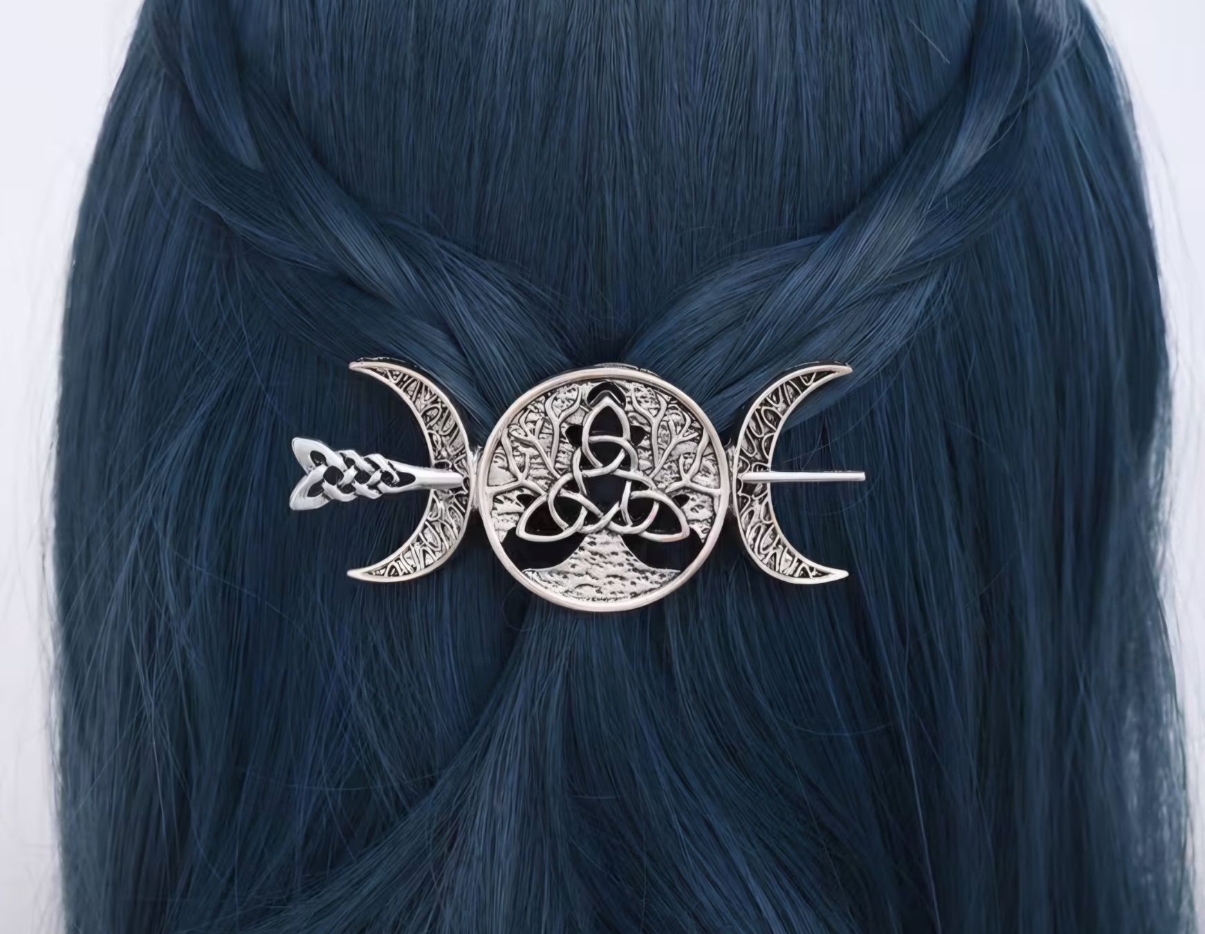 Accessori per capelli: NEU! Viking Haarnadel Mond keltisch – Nuovo e nell'imballaggio originale da Füllinsdorf venduto da Sunnebliemli7 1