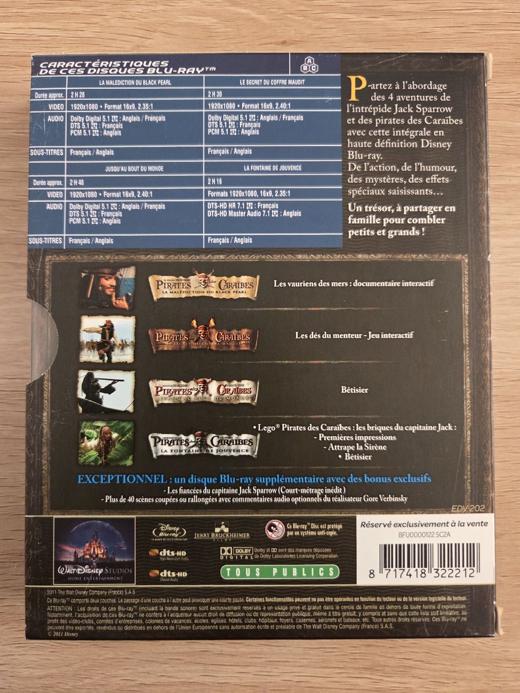 Alle DVDs: Pirates des caraïbes  – Gebraucht aus Tramelan von mic_5lzm 1