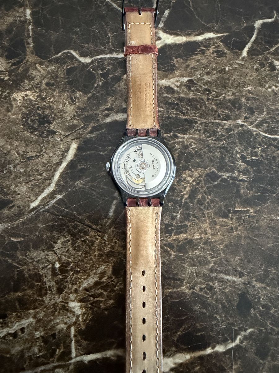 Swatch Orologi: SWATCH AUTOMATIC "Black Circles" Vintage 1992 – Usato da Fehraltorf venduto da flo0606 4