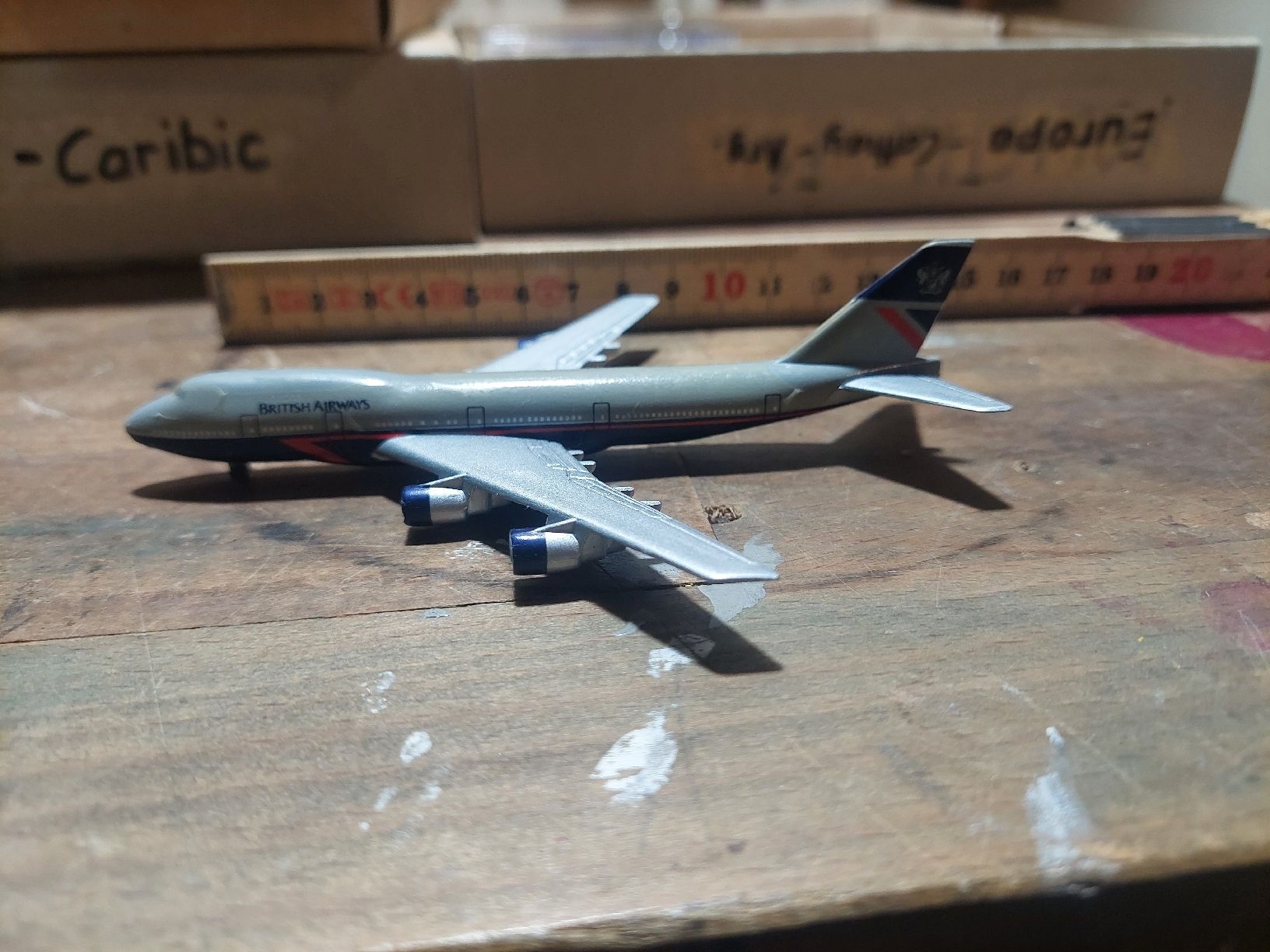 Modellbausätze & Standmodelle: Modell British Airways Boing 747 – Gebraucht aus Flaach von maniv6 2