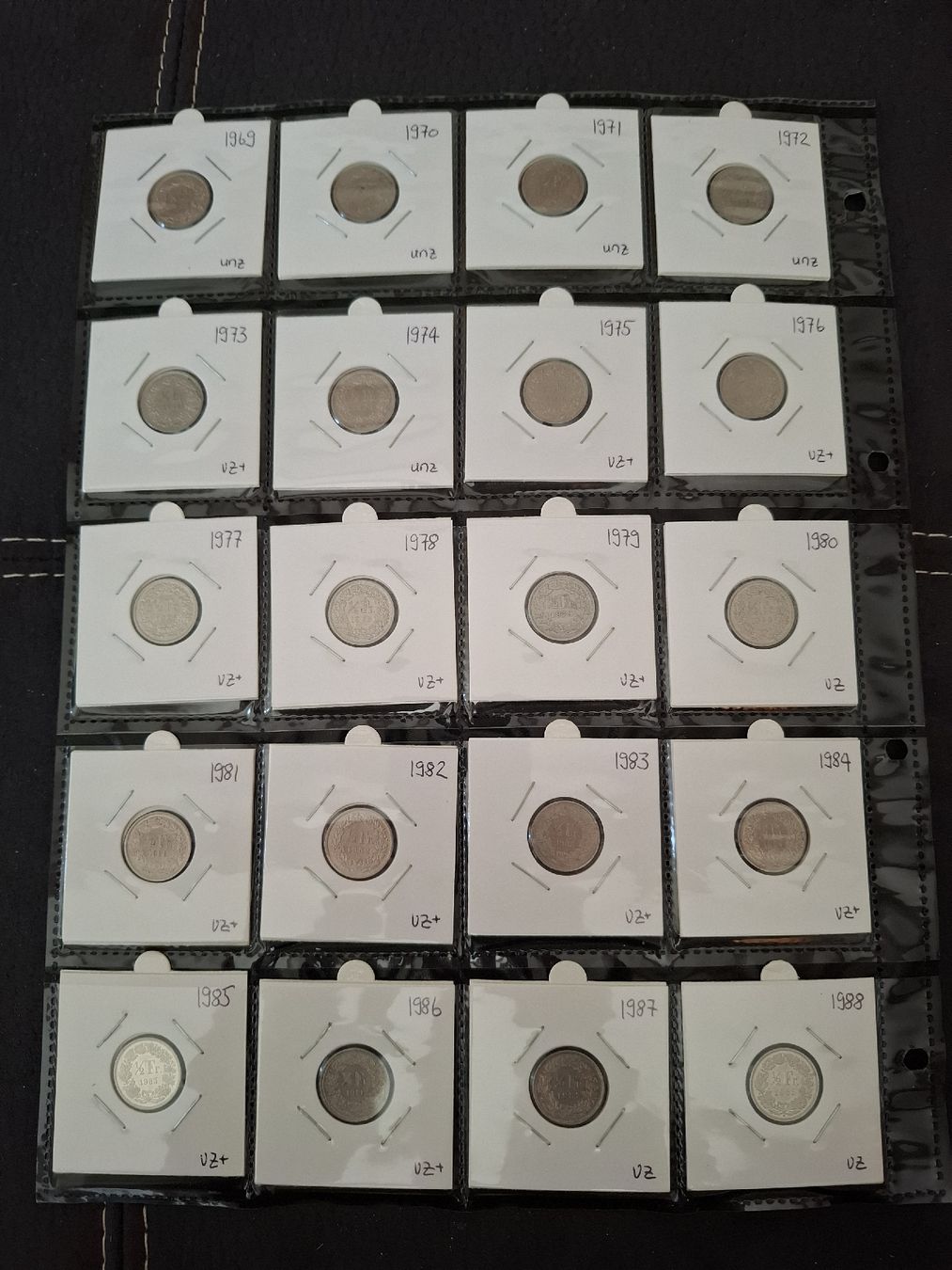 Tutti le monete: 50 Rp Sammlung ab 1850 – Usato da Hunzenschwil venduto da Hardrock6 3
