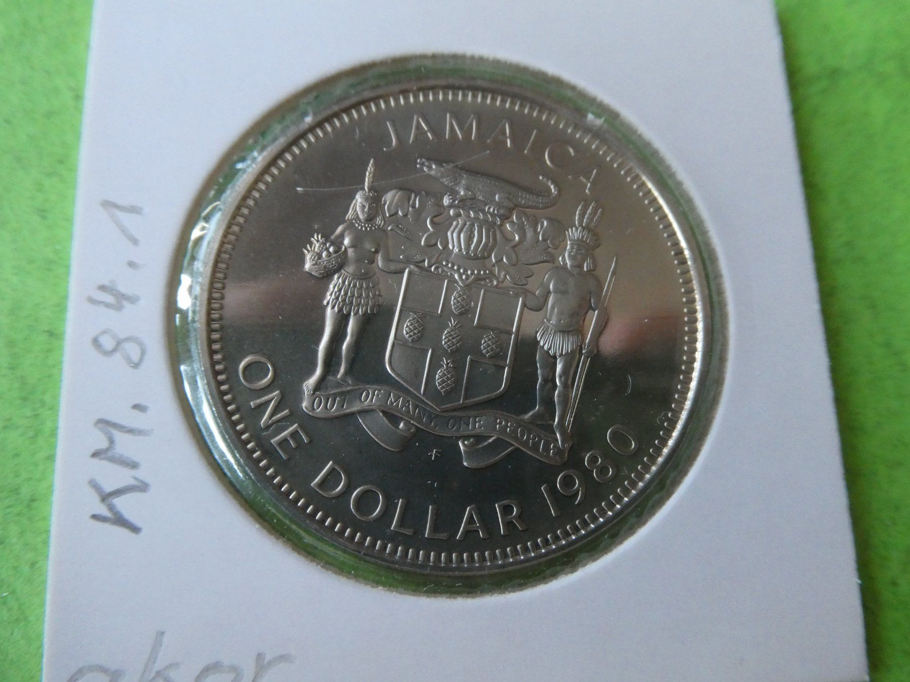 Tutti le monete: Jamaica 1980, 1 Dollar    PP – Usato da Hinterforst venduto da Rohusri 1