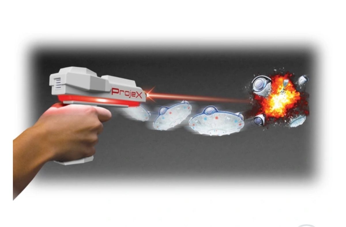 Giocattoli: ProjeX Arcade Blaster Spielekonsole mit Projektion – Nuovo (secondo la descrizione) da Tägerig venduto da LDC_ 3