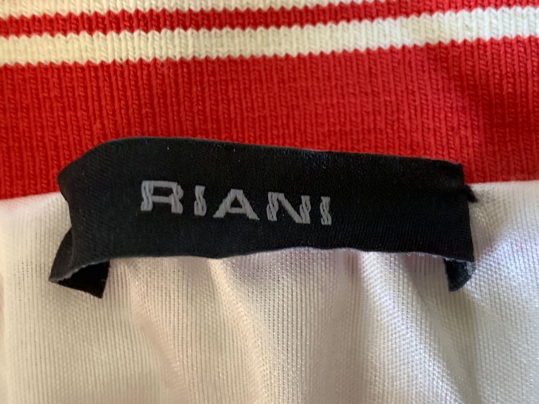 Riani Röcke: Riani Stretch Rock  - Gr. 38 - weiss/Rottöne - TOP – Gebraucht aus Dübendorf von san_tt6m 4