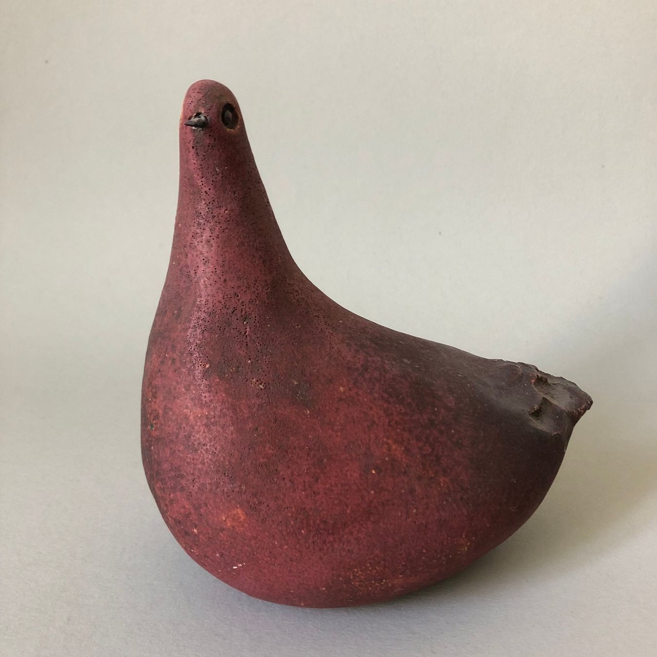 Statuette: 2 Keramik Vögel von G. Olivier – Usato da Basel venduto da Krenit 1