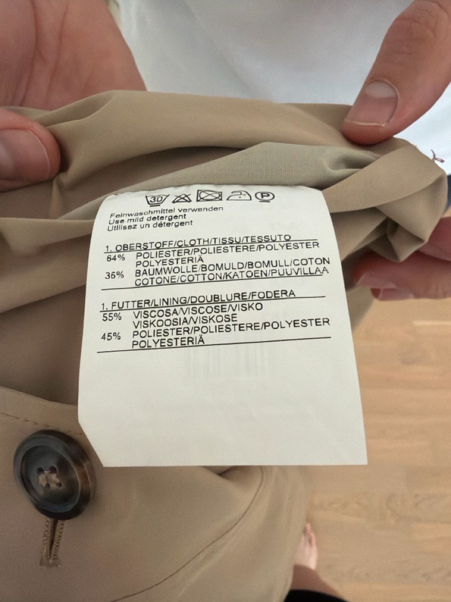 Giacche: Light trench Jacket size 34 – Usato da Glattpark(Opfikon) venduto da der_dh8z 4