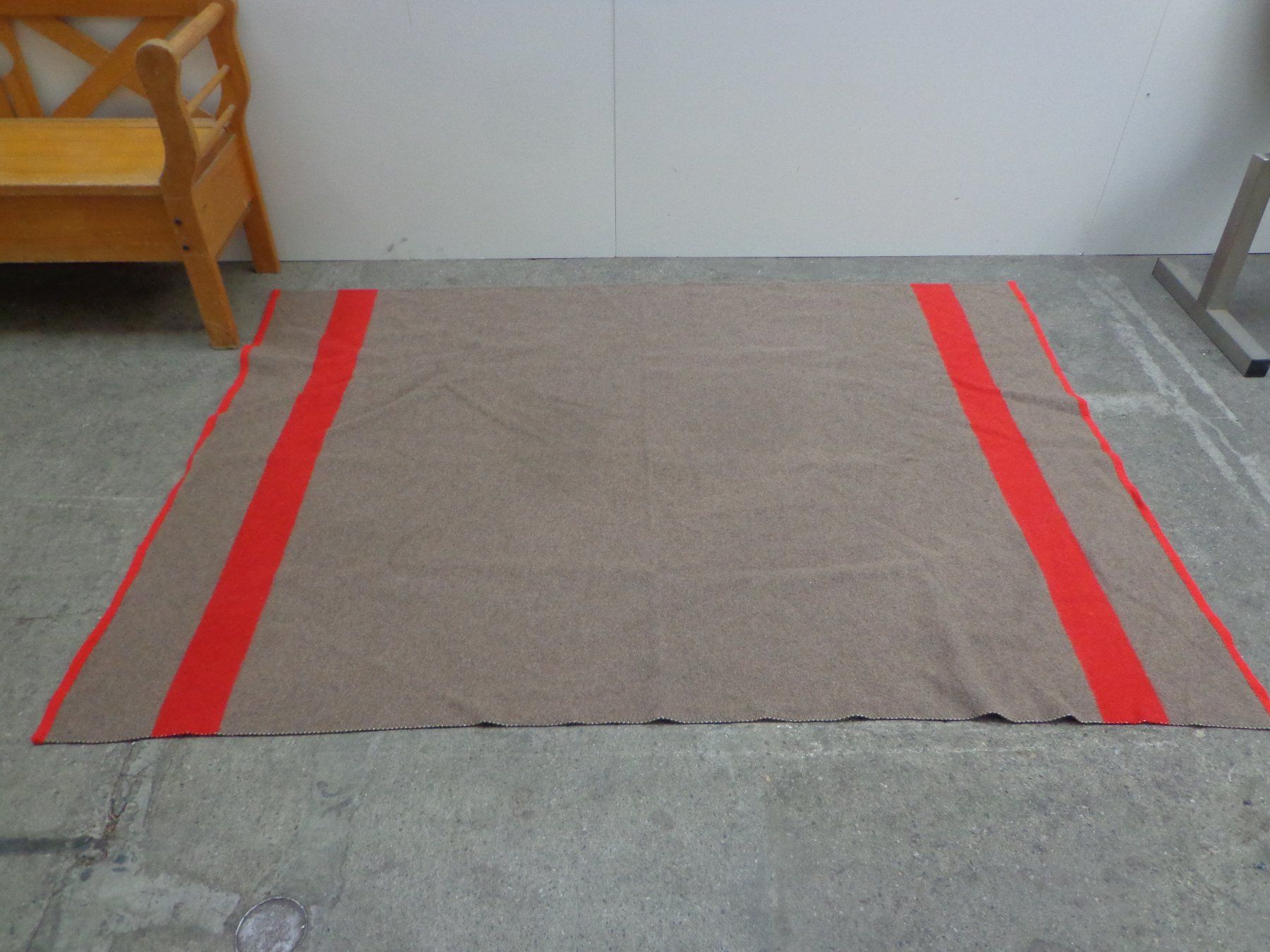 Schweizer Armee Coperte: Armee Wolldecke ohne Schweizerkreuz – Usato da Zofingen venduto da goezi