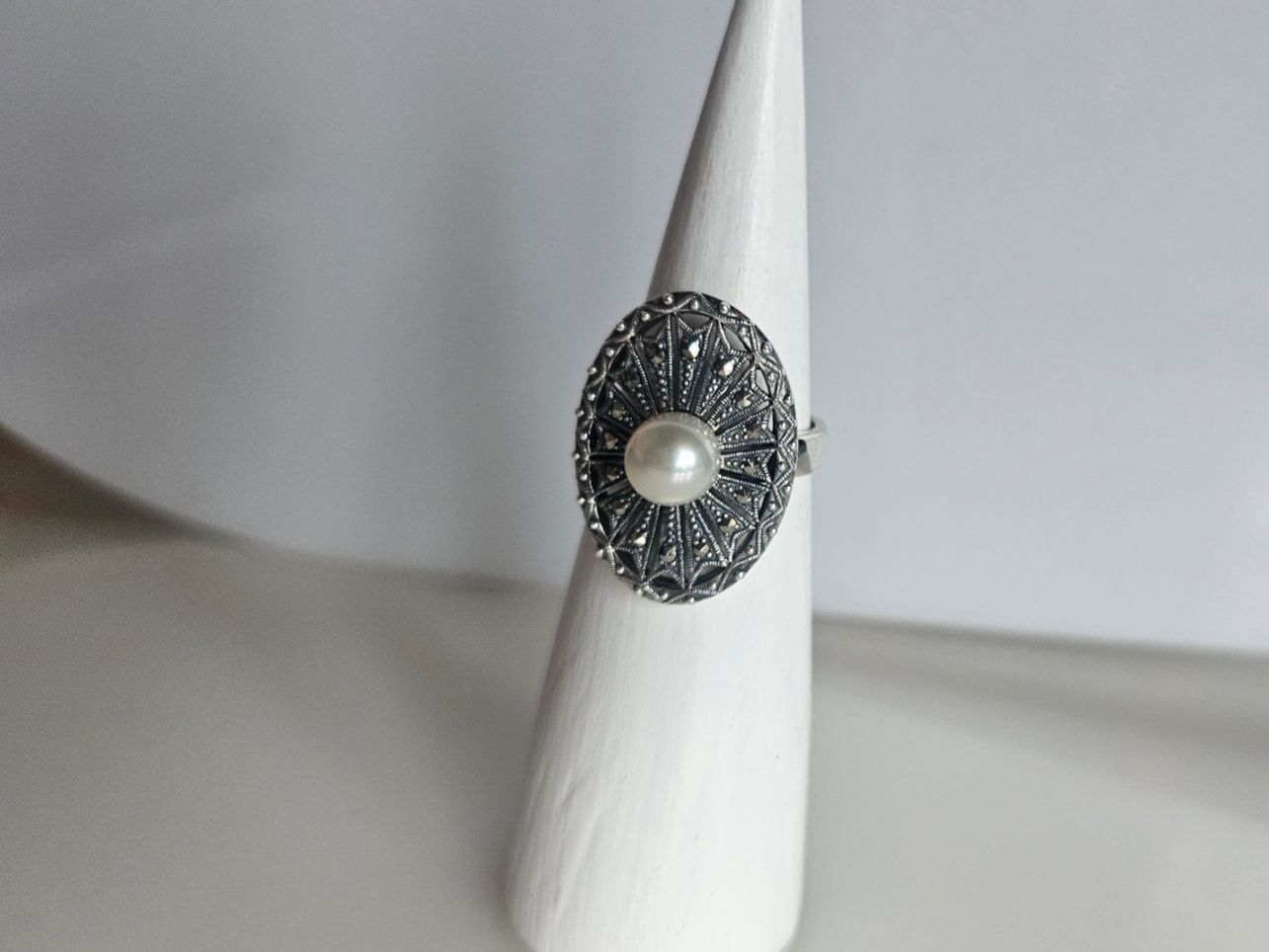 Ringe: Silberring mit Perle Grösse 56 – Neu (gemäss Beschreibung) aus Winterthur von ste_tcx5