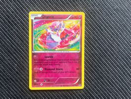 Pokemon Diancie Reverse Holo XY Phantom Forces near Mint