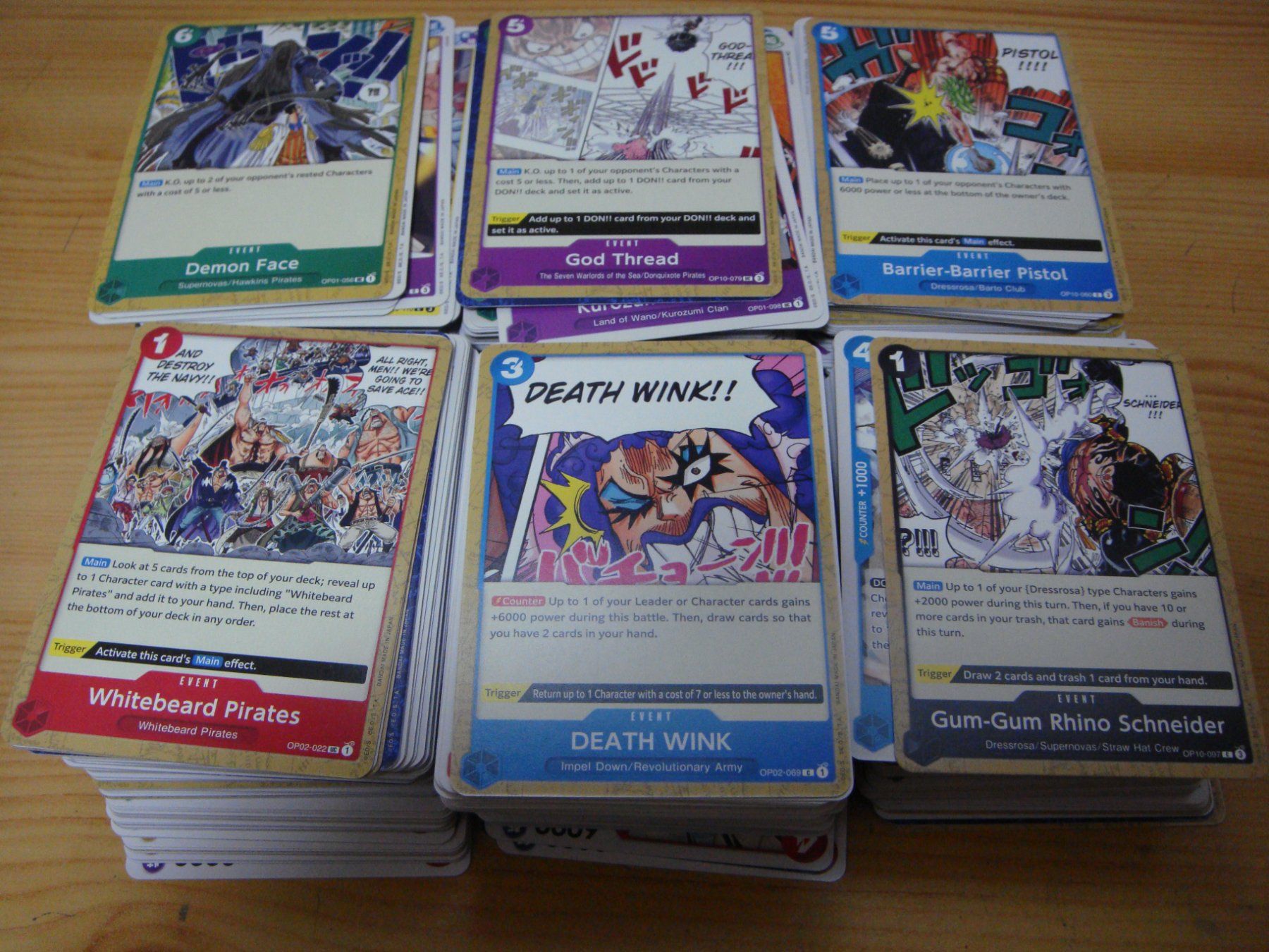 Carte collezionabili: One Piece Card Game OP01 /OP02 /OP10 – Nuovo (secondo la descrizione) da sugiez venduto da Svicente