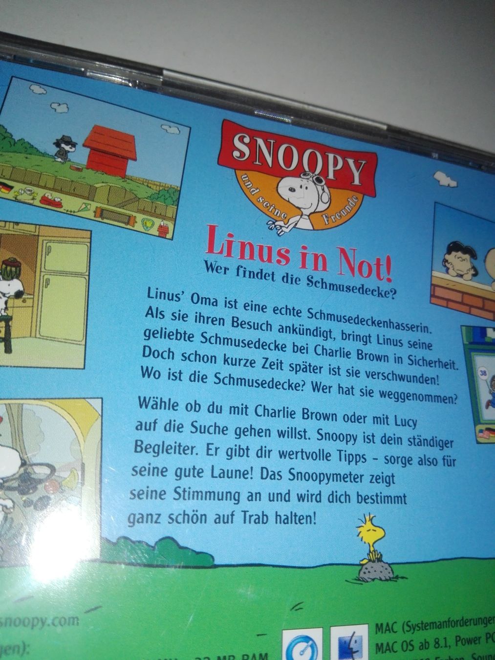 Jeux: Snoopy - Linus in Not!  (CD-Rom 'WIN & MAC')      -De & Eng- – D'occasion à St. Gallen par elkapone 4