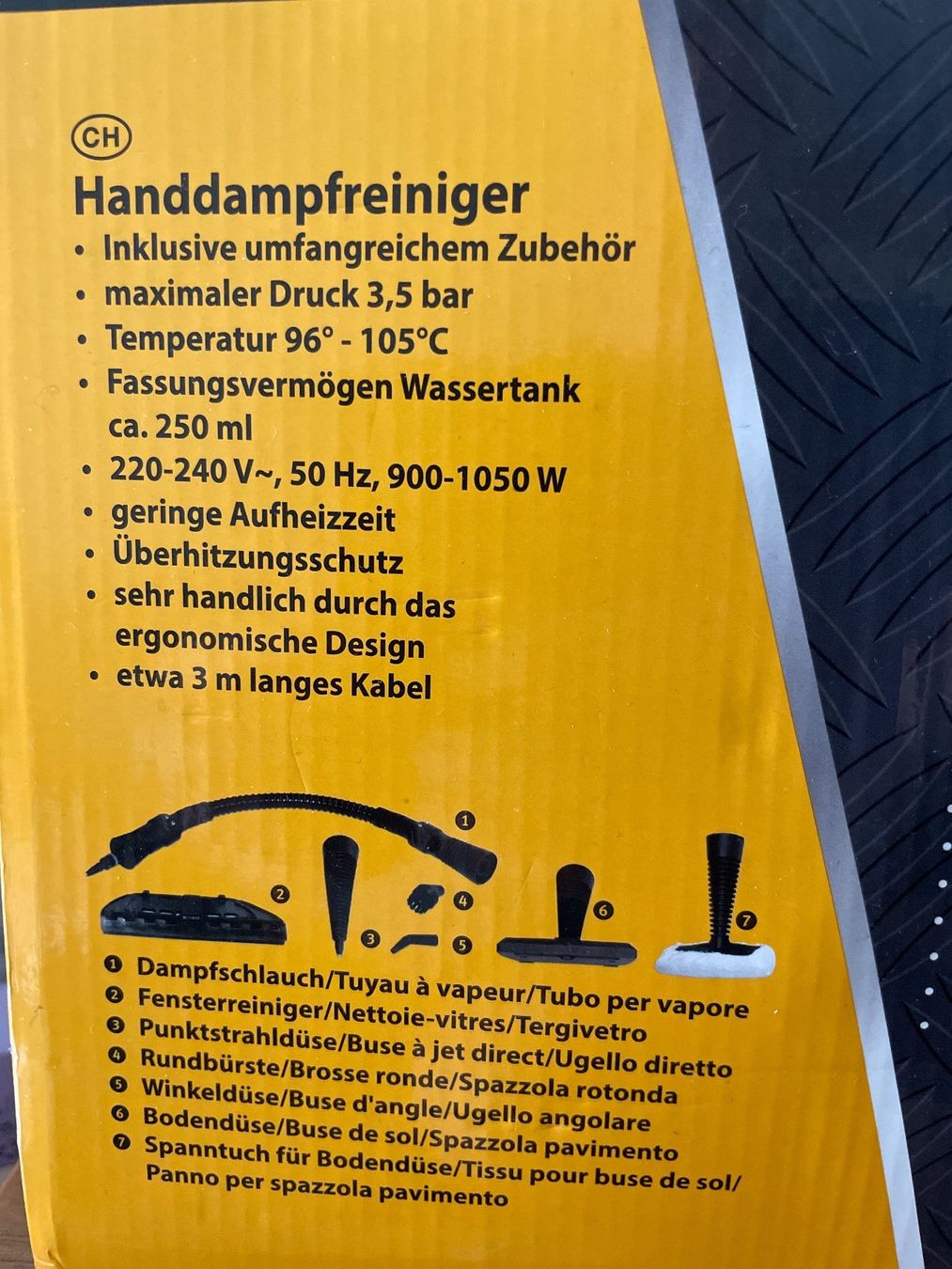 Nettoyeurs à vapeur: Handdampfreiniger WORKZONE inkl. Zubehör – D'occasion à St. Gallen par Gallus8 1