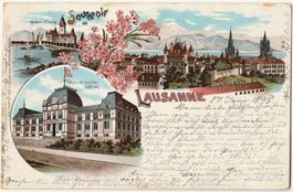 Souvenir de Lausanne - (1898) /   Lausanne -> HAGENBURG