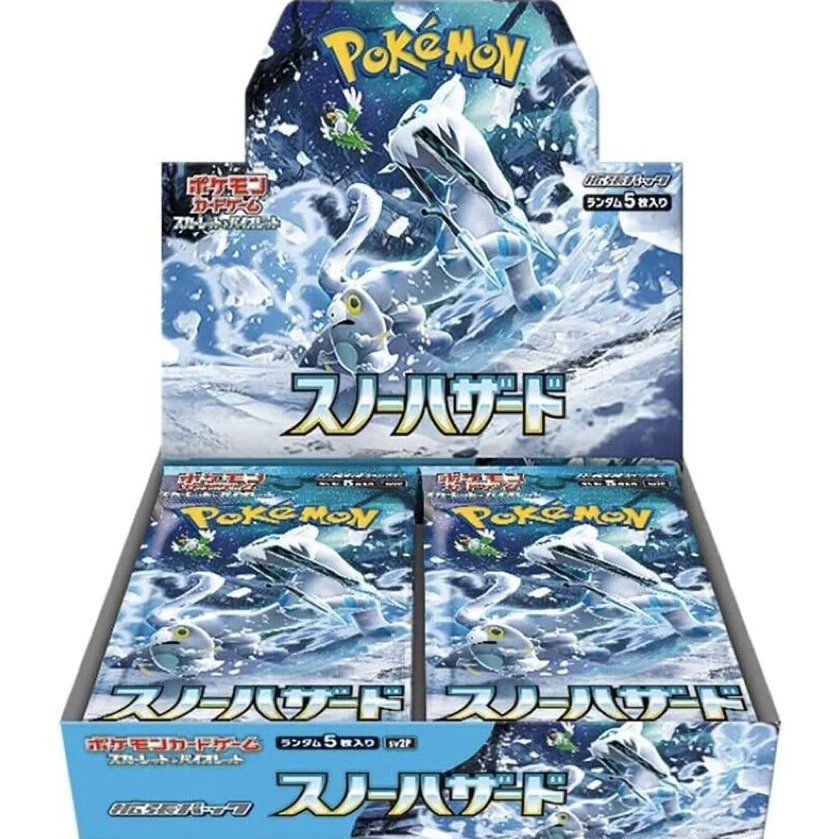 Pokémon Carte collezionabili: Pokémon Snow Hazard sv2P Display Booster Box – Nuovo e nell'imballaggio originale da Regensdorf venduto da 8Collect