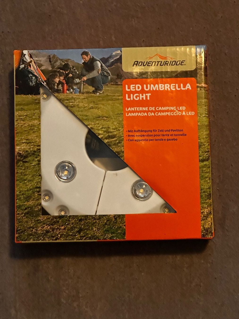 Lampen: LED-Schirmleuchte Adventuridge, neu – Neu und originalverpackt aus Adlikon b. Regensdorf von microman165