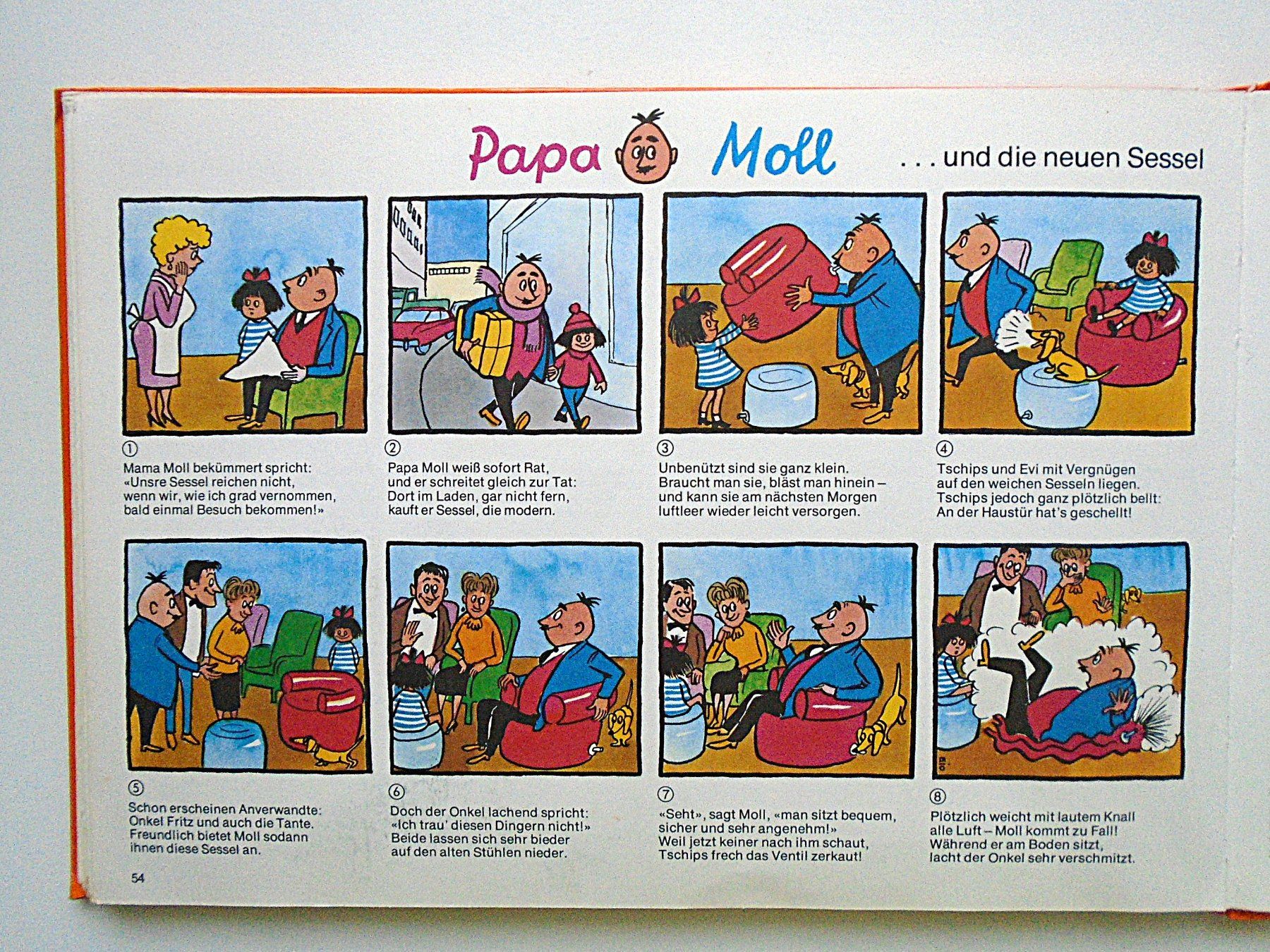 Libri: Papa Moll - Band 3 / unbemalt – Usato da Pfeffingen venduto da Intertandem 2