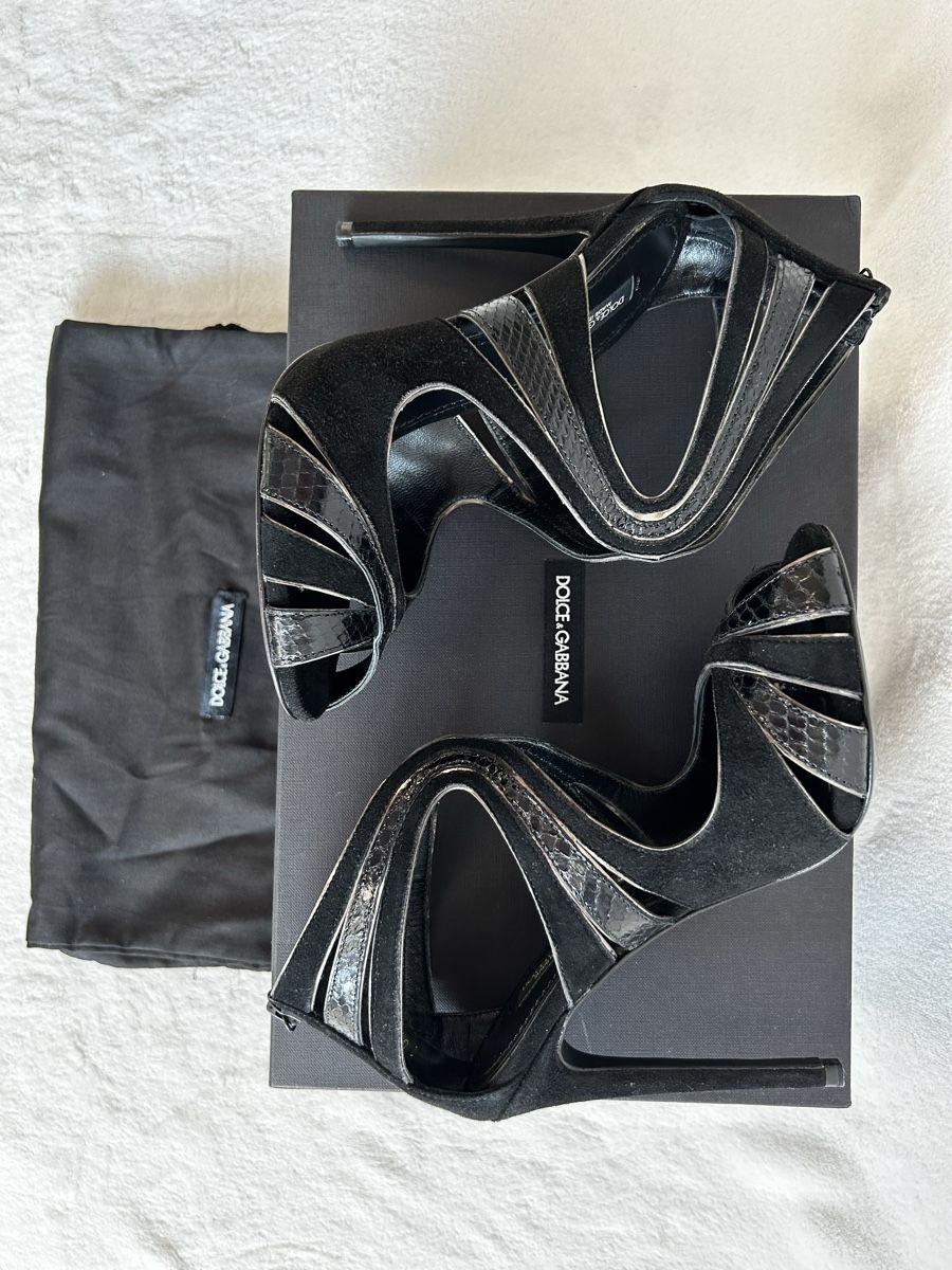 Dolce & Gabbana Damenschuhe: Dolce & Gabbana Pumps Sandal – Neu und originalverpackt aus Davos Dorf von Juszy-Shop 6