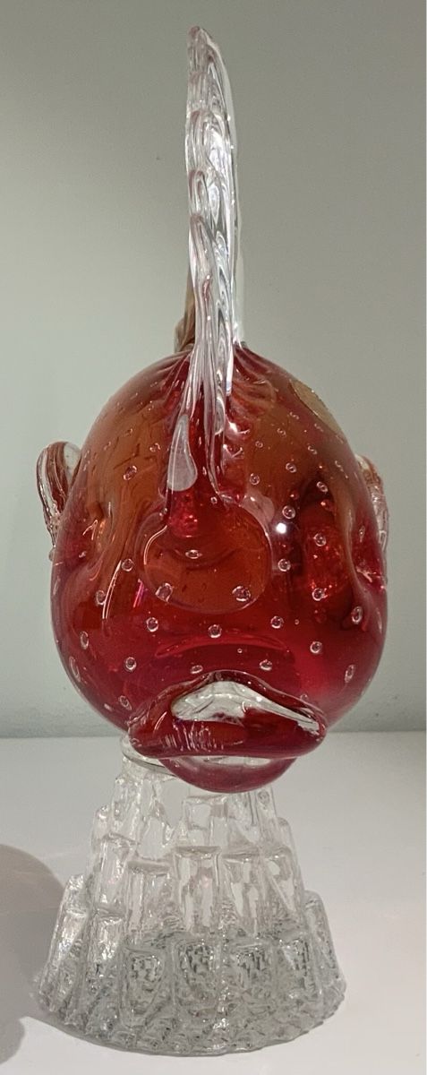 Murano Bicchieri: Poisson en verre de Murano – Usato da rolle venduto da Tontonjulot 6