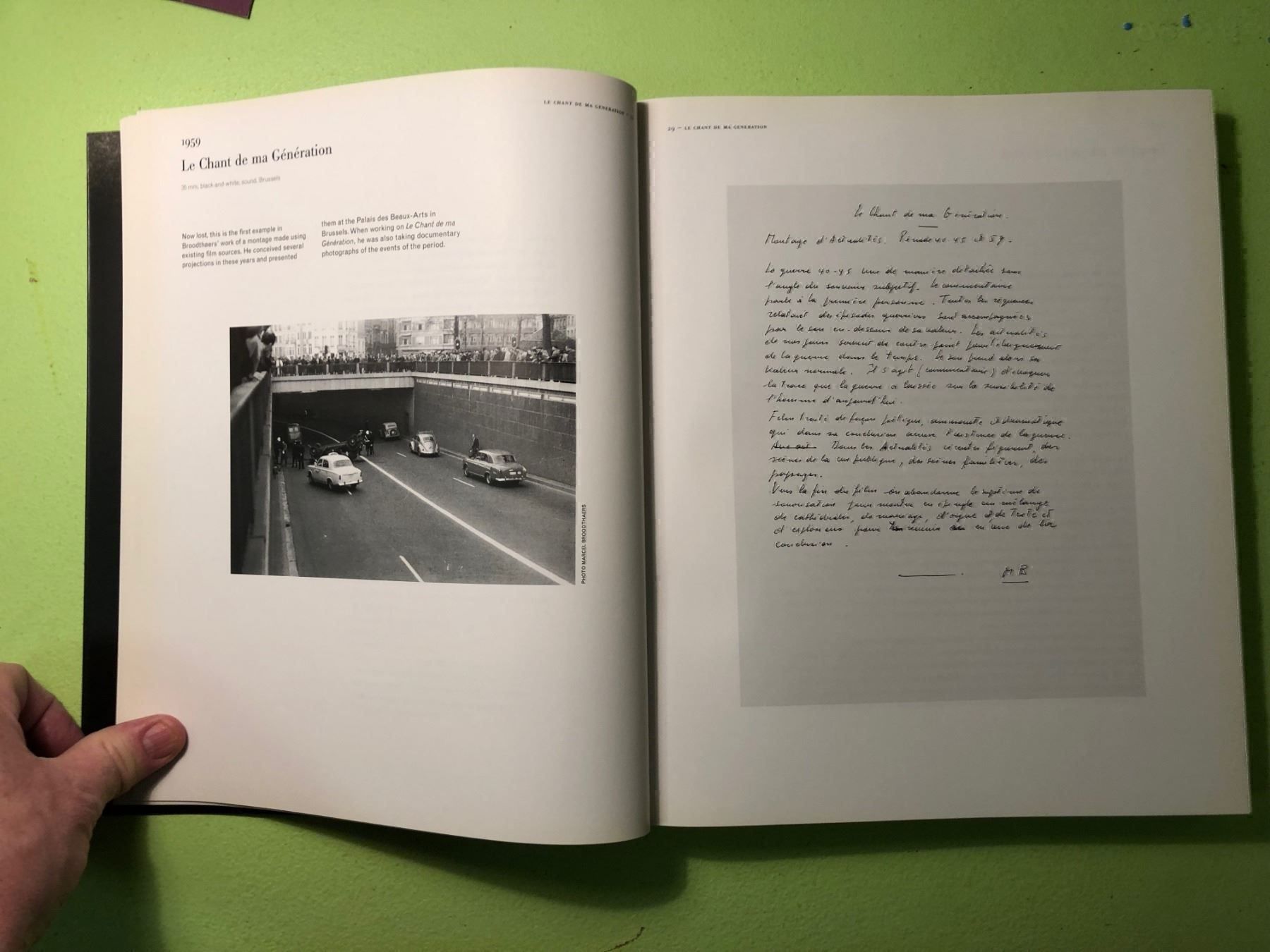 Libri: Marcel Broodthaers: Cinéma – Usato da Zürich venduto da allp 3