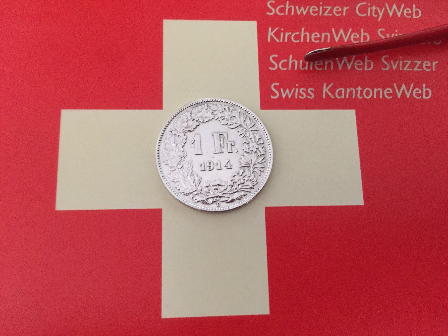 Tutti le monete: 1 Franken 1914 vz – Usato da Elsau venduto da herbybay 3