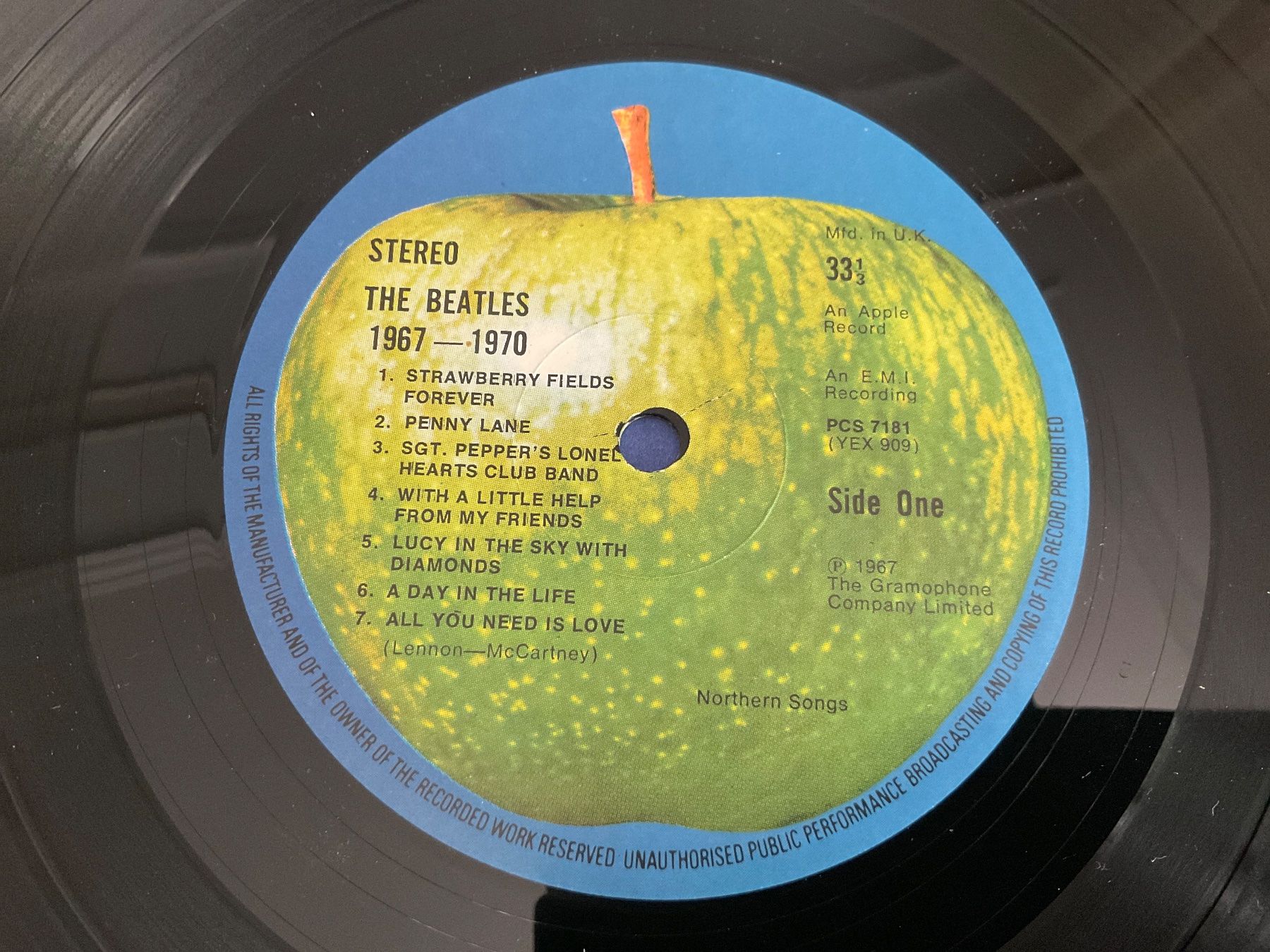 Dischi in vinile: The Beatles 1967/1970 UK 2 LP – Usato da Delémont venduto da vinylfreak01 3