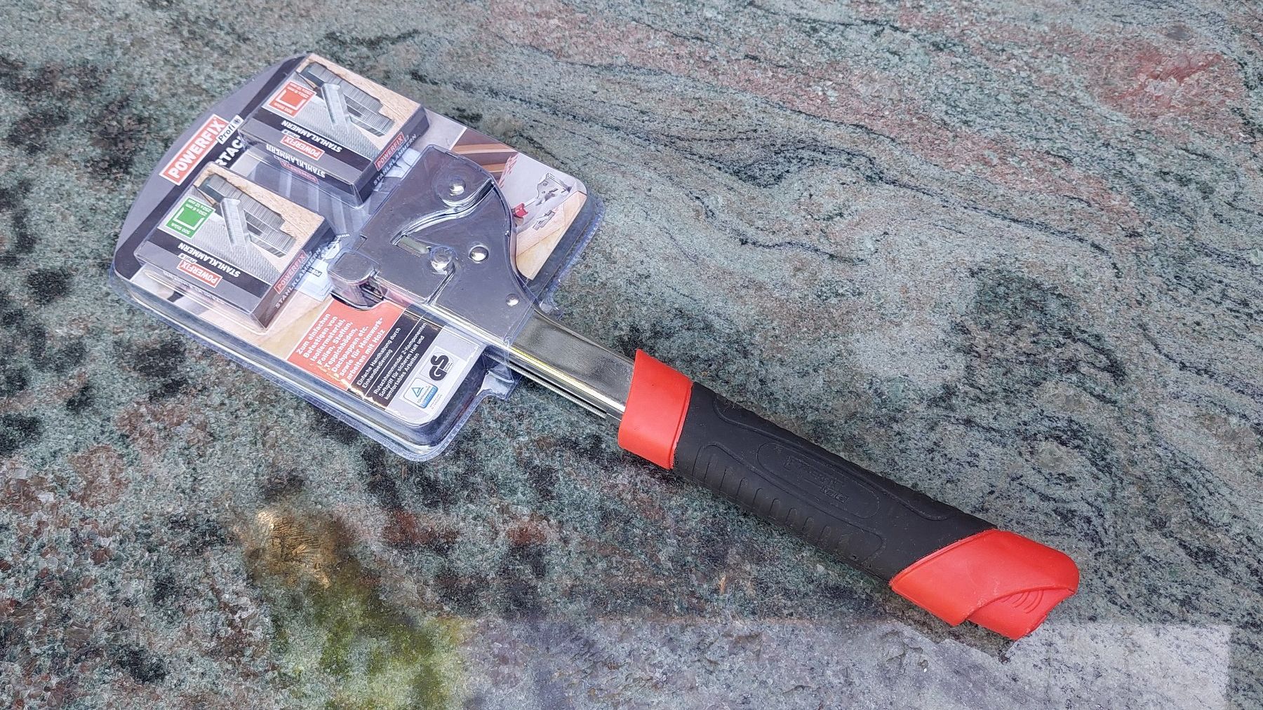 Alle Werkzeuge: Powerfix Hammertacker – Neu und originalverpackt aus Muri b. Bern von Spassholz