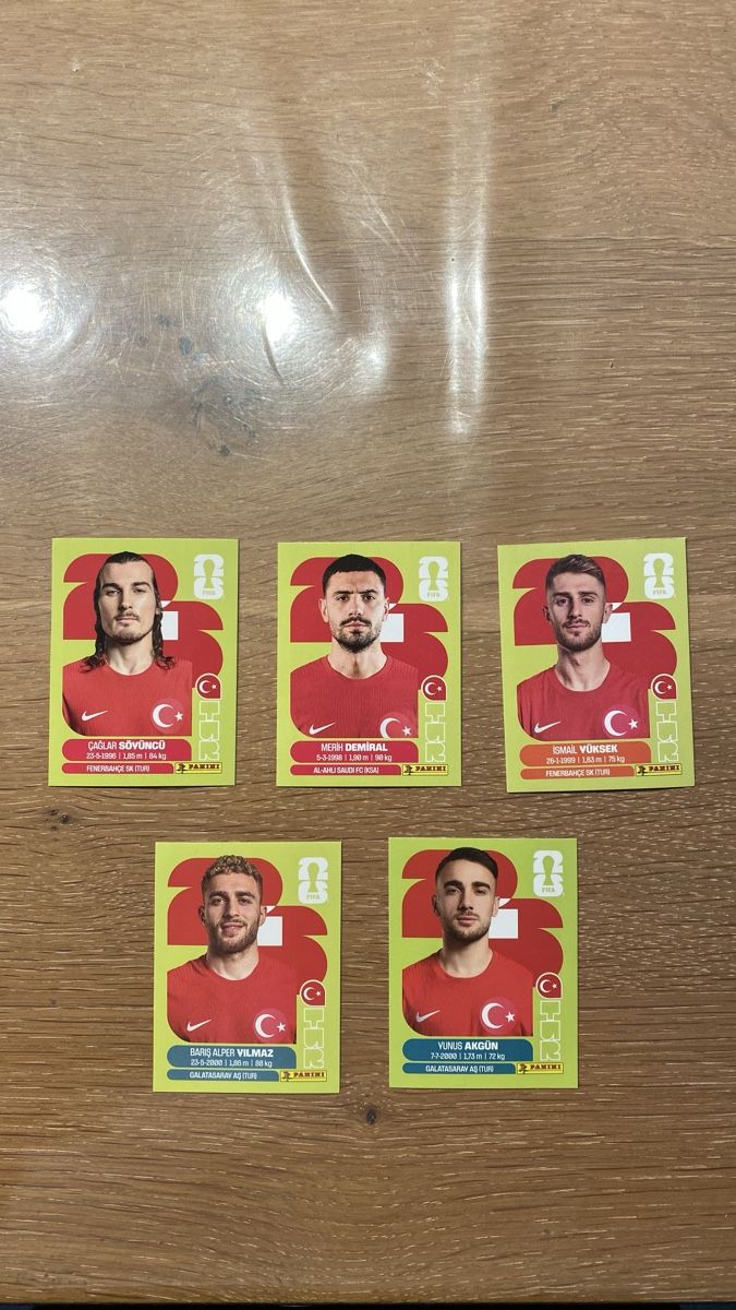 Panini Carte collezionabili: Panini Sticker - TUR - 5 Sticker – Nuovo (secondo la descrizione) da Adliswil venduto da didoli