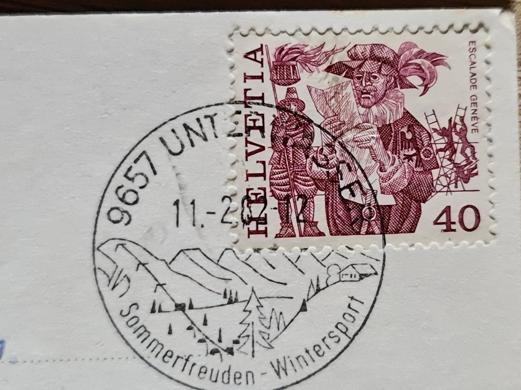 Cartoline postali: Ansichtskarte Wildhaus 1982 – Usato da Dintikon venduto da Vexi 1