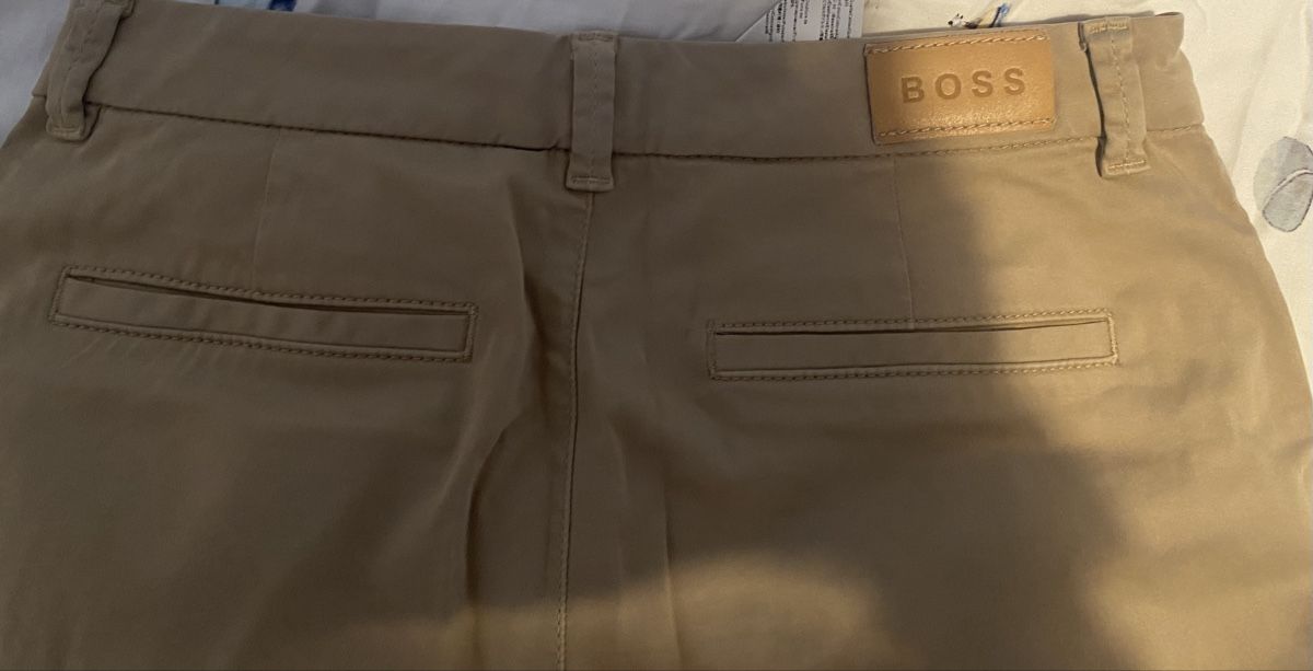 Hugo Boss Pantaloni: BOSS Hose Damen Gr. 36 Beige/Sand – Usato da Lugano venduto da mariavenezia 5