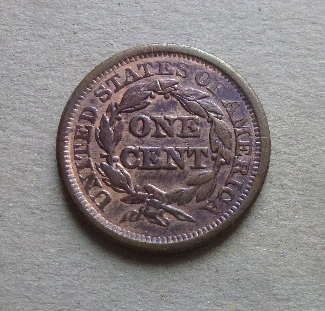 Alle Münzen: USA ++ 1 Cent 1847, gute Erhaltung – Gebraucht aus Walkringen von Casablanca777 1