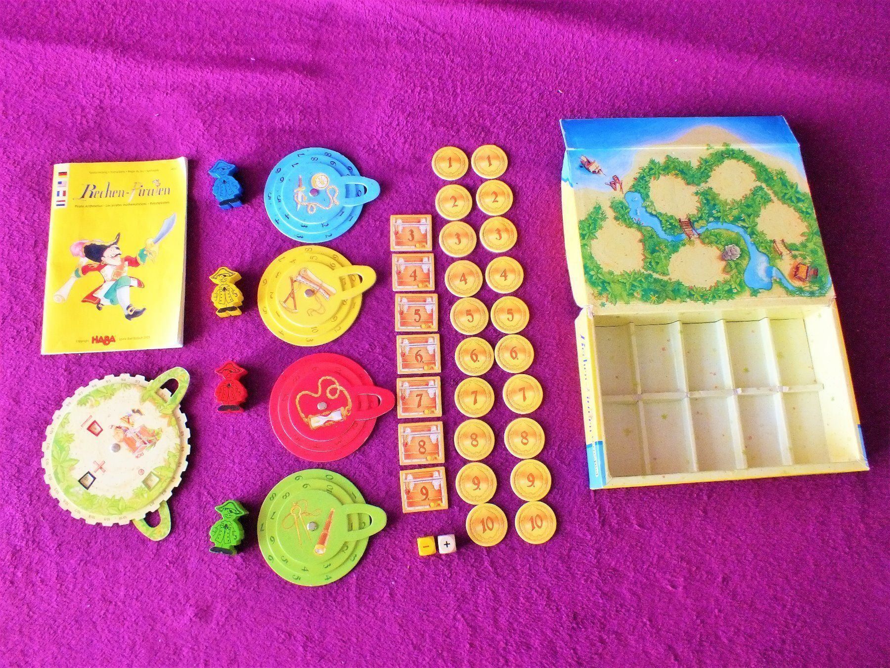 Haba Giochi: HABA Spiel - Rechen - Piraten – Usato da Müllheim Dorf venduto da Seeeule01 7